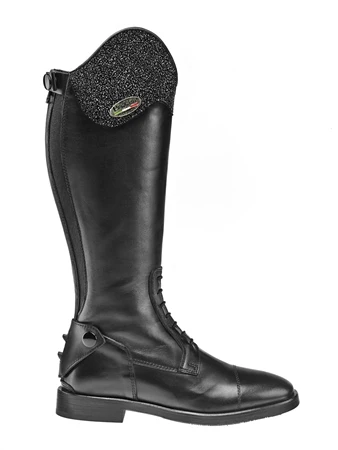 Brogini Arezzo Childrens Crystal Leather Riding Boot 1 Brogini Arezzo Childrens Crystal Leather Riding Boot