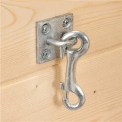 Stubbs England Stubbs Spring Hook On Wall Plate