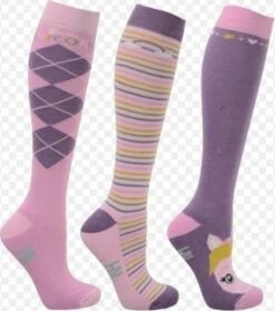 Hy Horse Wear Little Unicorn Socks By Little Rider (Pack Of 3)