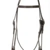 Old Mill Saddlery Old Mill Bridle Plain Cavesson With 1 Inch Noseband
