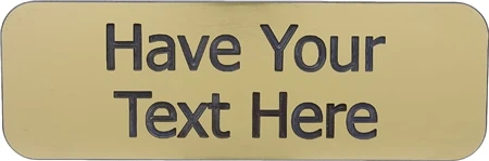 Old Mill Saddlery Personalised Plastic Name Plate - Internal Use 1 Old Mill Saddlery Personalised Plastic Name Plate - Internal Use