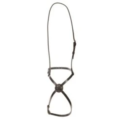 Old Mill Saddlery Grackle Noseband 1/2 Inch Cavesson