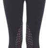 Old Mill Saddlery Old Mill Kids Cotton Jodhpurs, Patterned Knee - Zip Closure