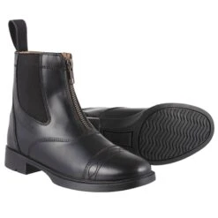 Old Mill Saddlery Childrens Zip Paddock Boots