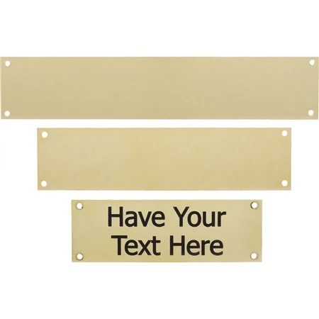 Old Mill Saddlery Personalised Brass Stable Name Plate 1 Old Mill Saddlery Personalised Brass Stable Name Plate