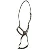 Old Mill Saddlery Mexican Grackle Noseband With Brass Fittings