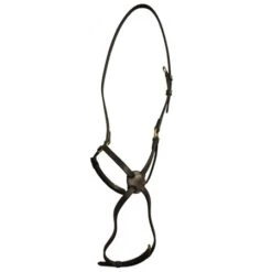 Old Mill Saddlery Mexican Grackle Noseband With Brass Fittings