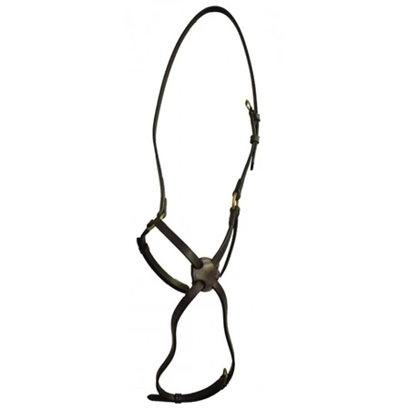 Old Mill Saddlery Mexican Grackle Noseband With Brass Fittings 1 Old Mill Saddlery Mexican Grackle Noseband With Brass Fittings