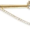 Shires Plated Gold Crop And Thong Stock Pin