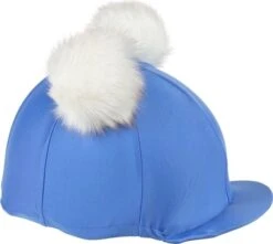 Shires Double Pom Pom Hat Cover -Equestrian Supplies Store 47042 2