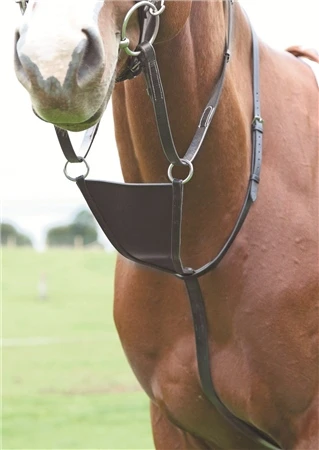 Shires Blenheim Leather Bib Martingale 1 Shires Blenheim Leather Bib Martingale