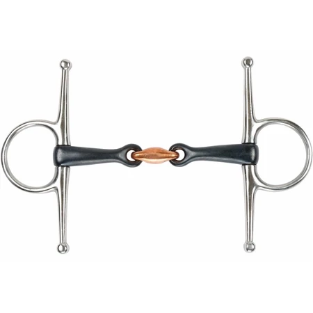 Shires Sweet Iron Full Cheek Bit With Lozenge 1 Shires Sweet Iron Full Cheek Bit With Lozenge