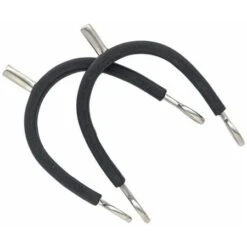 Shires Rubber Covered Stainless Steel Spurs