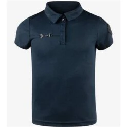 Horze Kids Denise Functional Short Sleeve Polo Shirt