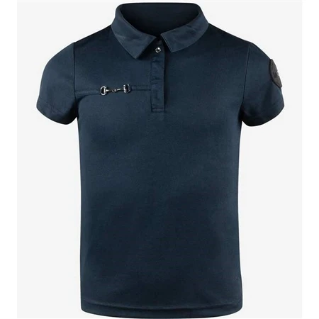 Horze Kids Denise Functional Short Sleeve Polo Shirt 1 Horze Kids Denise Functional Short Sleeve Polo Shirt