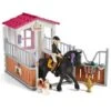 Schleich Horse Box With Horse Club Tori