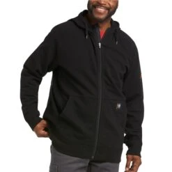 Ariat Work Ariat Mens Rebar Thermic Insulated Full Zip Hoodie