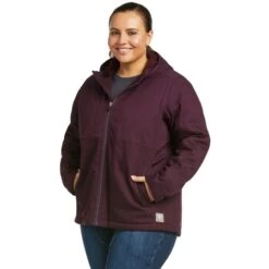 Ariat Work Ariat Ladies Rebar DuraCanvas Insulated Jacket 9 Ariat Work Ariat Ladies Rebar DuraCanvas Insulated Jacket -Equestrian Supplies Store 52358 3