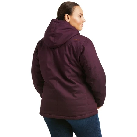 Ariat Work Ariat Ladies Rebar DuraCanvas Insulated Jacket 5 Ariat Work Ariat Ladies Rebar DuraCanvas Insulated Jacket - Image 5