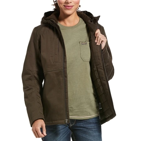 Ariat Work Ariat Ladies Rebar DuraCanvas Insulated Jacket 1 Ariat Work Ariat Ladies Rebar DuraCanvas Insulated Jacket