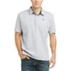 Ariat Mens Medal Short Sleeve Polo