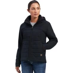 Ariat Work Ariat Ladies Rebar Valkyrie Stretch Canvas Insulated Jacket