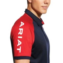 Ariat Mens Team 3.0 Polo -Equestrian Supplies Store 66452 3