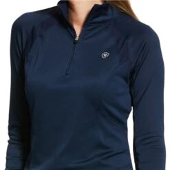 Ariat Ladies Sunstopper 2.0 1/4 Zip Base Layer -Equestrian Supplies Store 66459 6