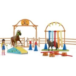 Schleich Pony Agility Training Set -Equestrian Supplies Store 66814 2
