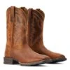 Ariat Mens Hybrid Ranchwork Western Boot