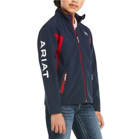 Ariat Youth New Team Softshell Jacket 2 Ariat Youth New Team Softshell Jacket - Image 2