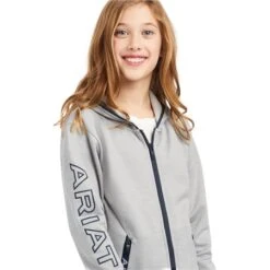 Ariat Youth Byron Full Zip Hoodie -Equestrian Supplies Store 66983 2
