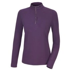 Pikeur Sports Zip Shirt With Strass Collar