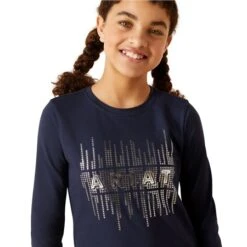 Ariat Youth Glitz Long Sleeve T Shirt -Equestrian Supplies Store 70310 2