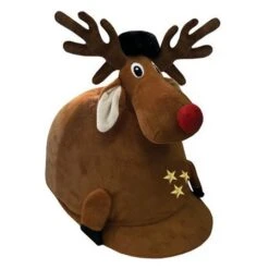 Equetech Childs Comet Reindeer Hat Silk