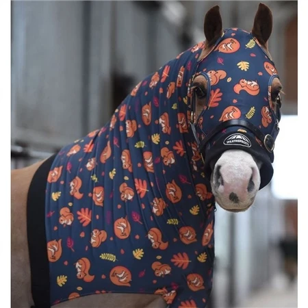 Weatherbeeta Printed Stretch Hood With Zip 3 Weatherbeeta Printed Stretch Hood With Zip - Image 3